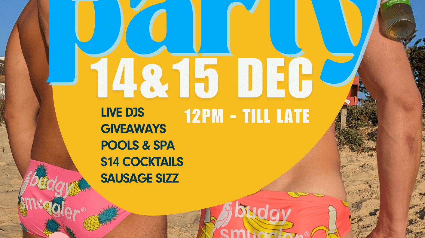Budgy Smugglers Summer Pool Party