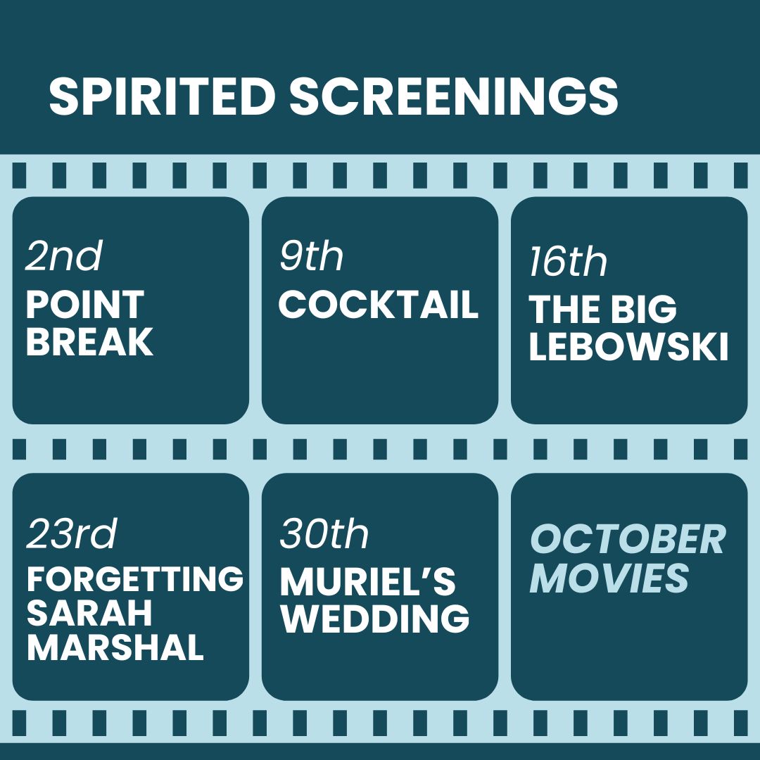 Free Movie Night on Thursday Nights at Manly Spirits