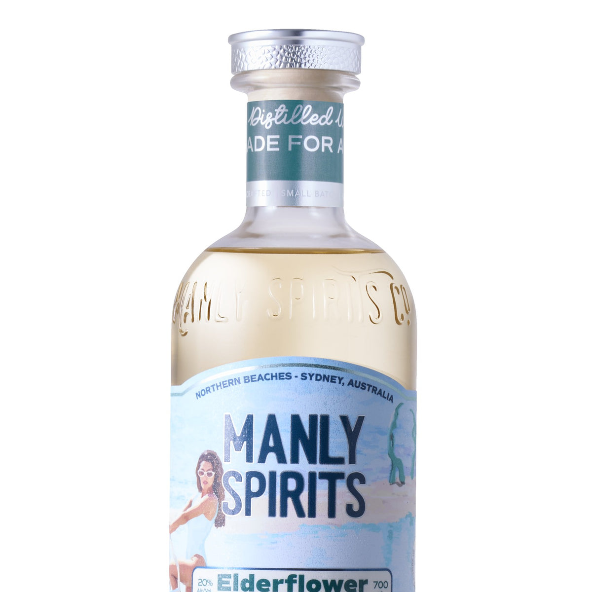 Bottle of Manly Spirits Elderflower Liqueur 700ml
