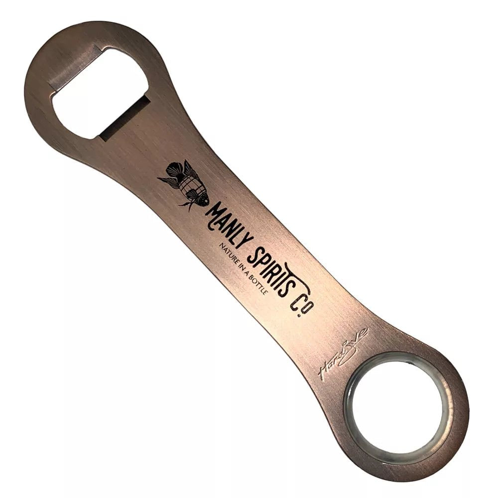 Manly Spirits Bar Tool Bottle Opener