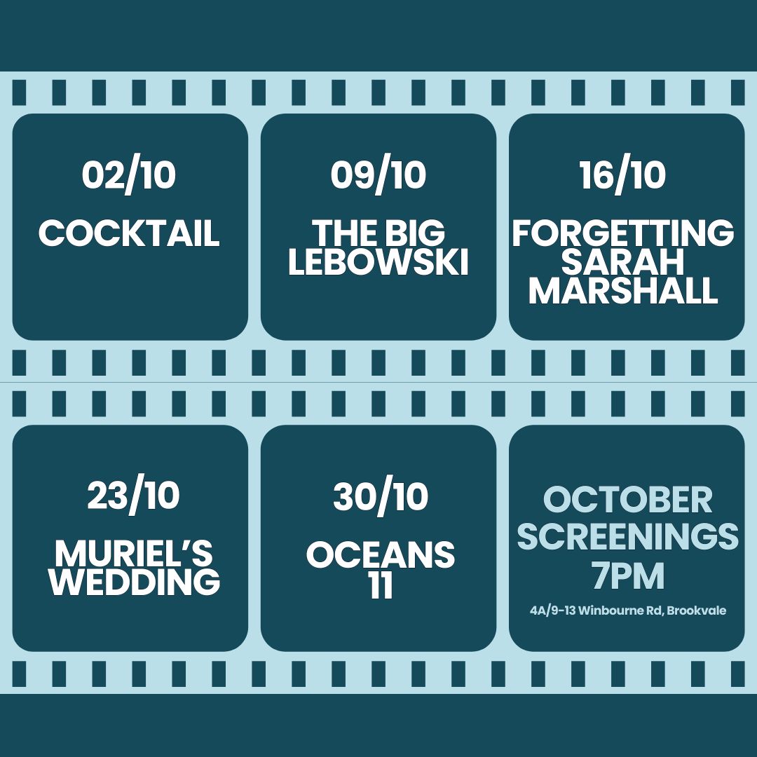 OCTOBER Spirited Screenings