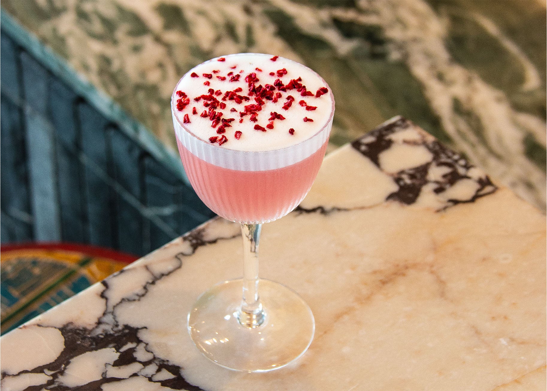 White Lady Gin Triple Sec Lemon Juice Lilly Pilly Pop Cocktail