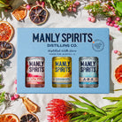 Manly Spirits Trio Gift Pack with Lilly Pilly Pink Gin, Limoncello and Australian Dry Gin