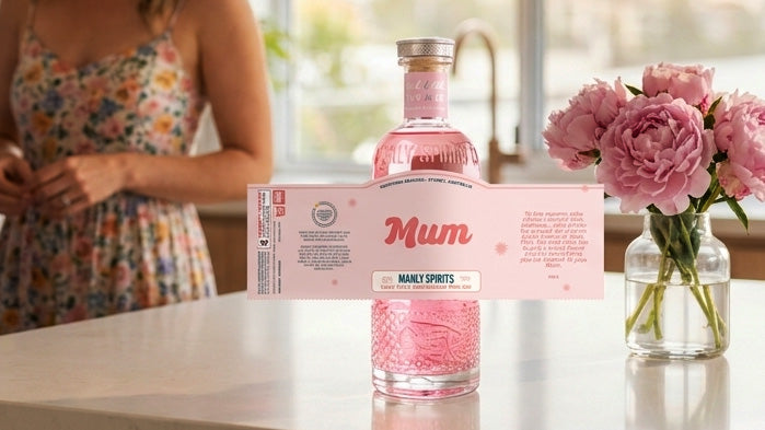 Personalised Lilly Pilly Pink Gin bottle