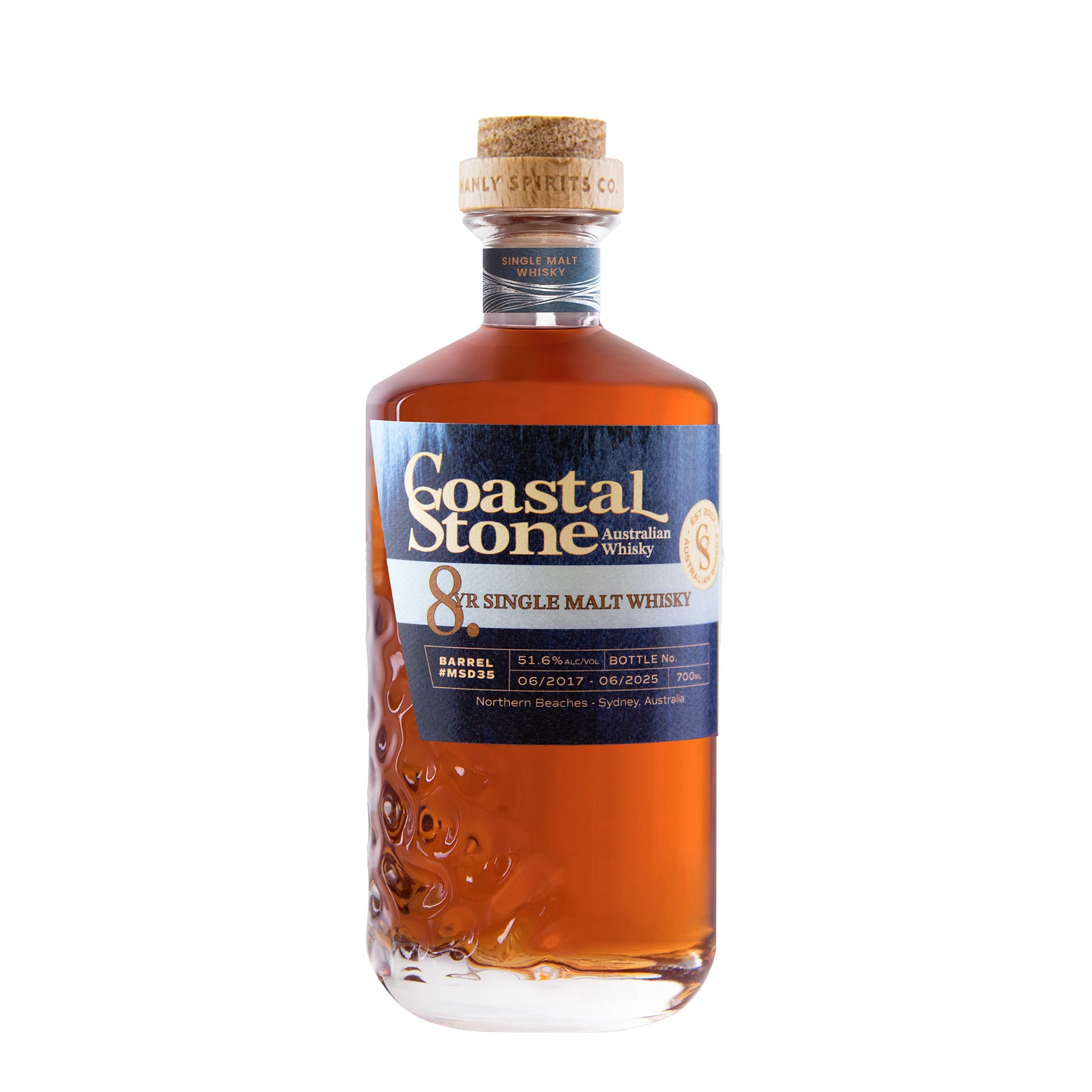 8YR Single Malt Whisky MSD35 Beer Cask 51.6%