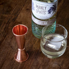 Manly Spirits Barware. Copper Bell Jigger 30ml and 60ml