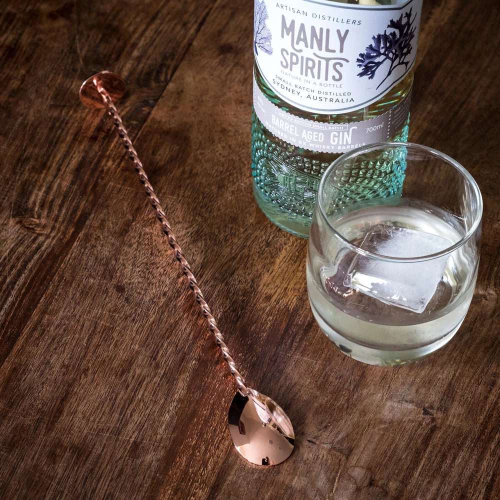 Copper Barspoon Shop Bar Tools Manly Spirits Co.