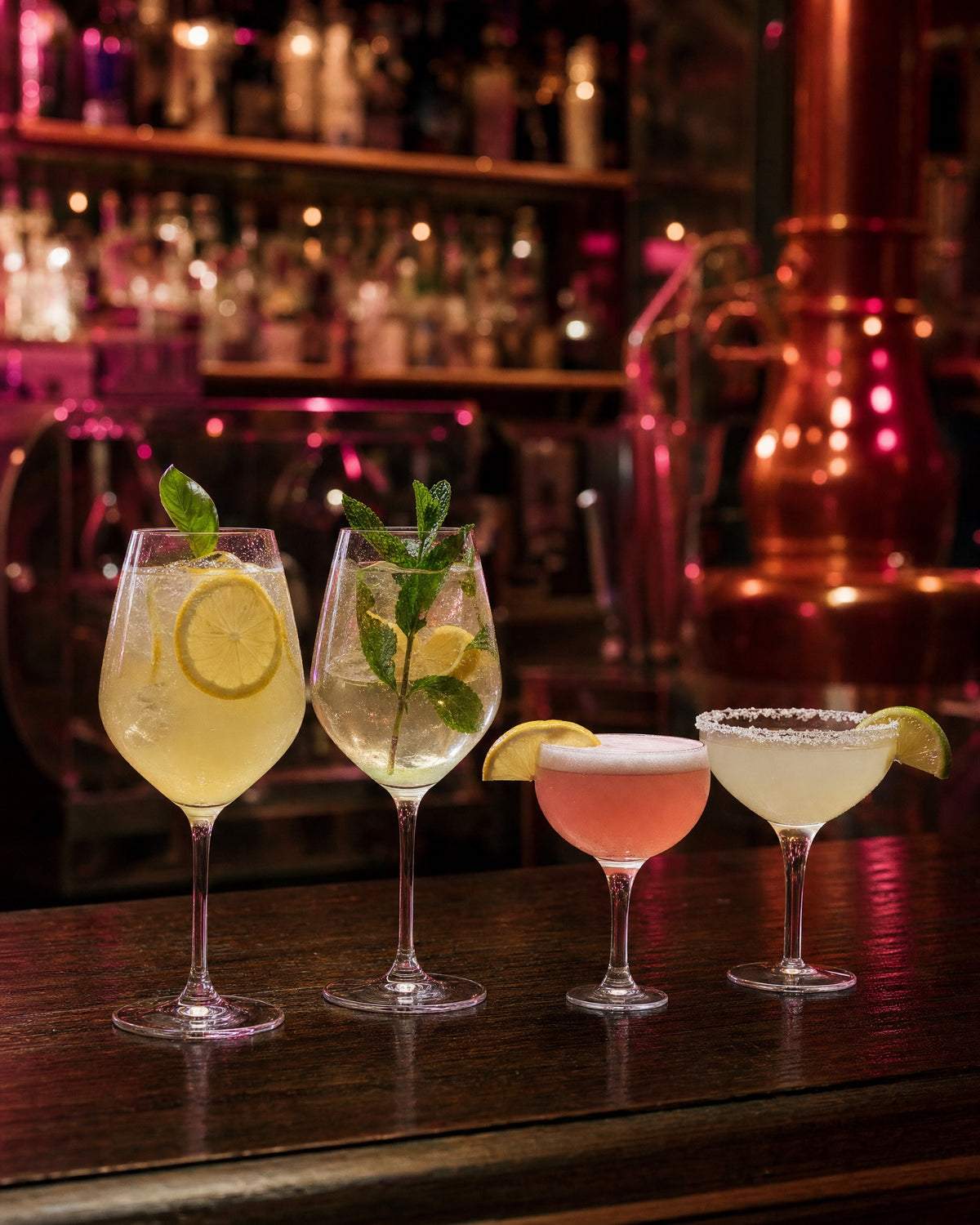 Friday Happy Hour spritzes and cocktails at Lilly's Bar, Manly Spirits Distillery